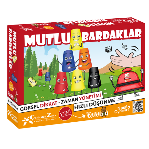 Mutlu Bardaklar | Hız & Dikkat Zeka Oyunu