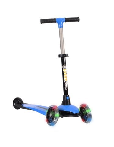 LEDDY Işıklı 3 Teker Çocuk Scooter (2+ Yaş) Mavi
