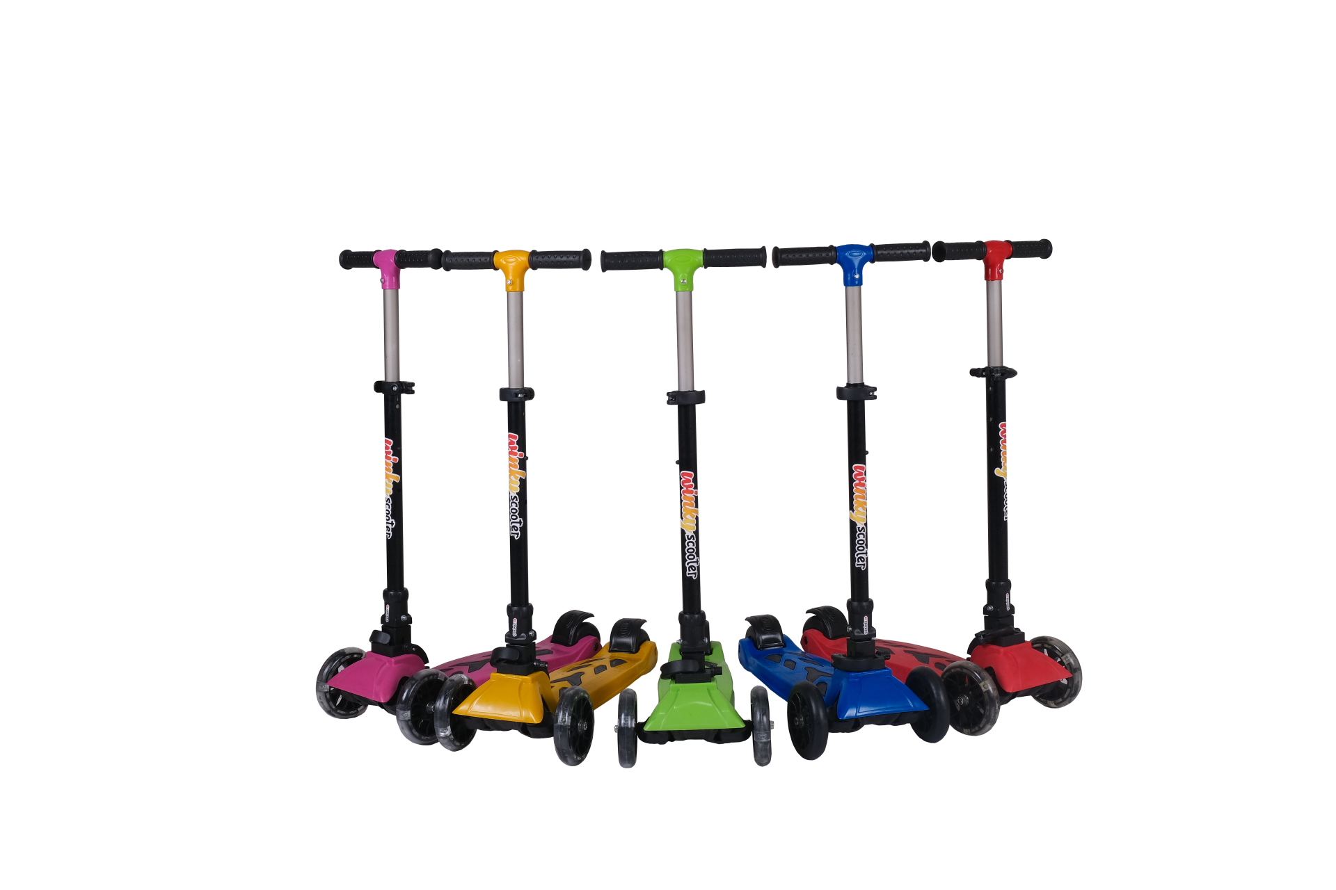 WINKY Işıklı 3 Teker Çocuk Scooter (5+ Yaş)