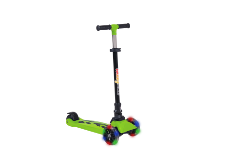 WINKY Işıklı 3 Teker Çocuk Scooter (5+ Yaş) Yeşil