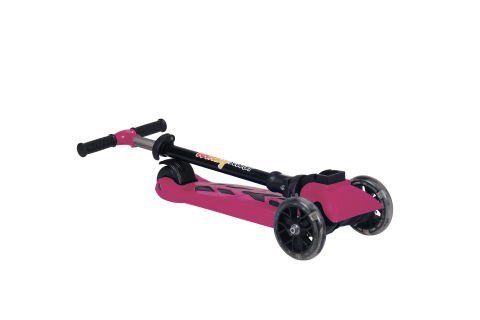 WINKY Işıklı 3 Teker Çocuk Scooter (5+ Yaş) Pembe