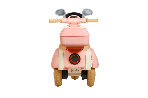 Wespina 3 Tekerli Akülü Motor (2-6 Yaş) Pembe