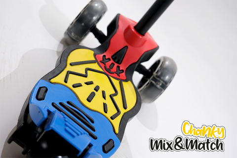 CHANKY Işıklı 3 Teker Çocuk Scooter (3+ Yaş)