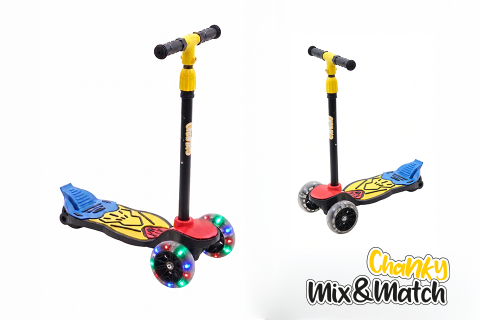 CHANKY Işıklı 3 Teker Çocuk Scooter (3+ Yaş)