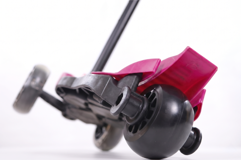 CHANKY Işıklı 3 Teker Çocuk Scooter (3+ Yaş) Pembe