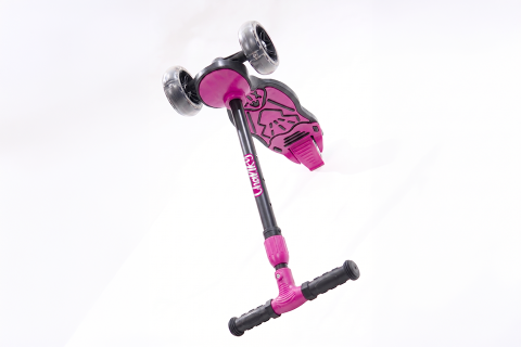 CHANKY Işıklı 3 Teker Çocuk Scooter (3+ Yaş) Pembe